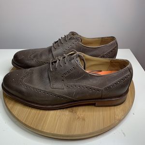 Cole Haan Brown Leather Oxfords